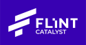 Flint-Catalyst-Logo_White-on-Deep-Blue
